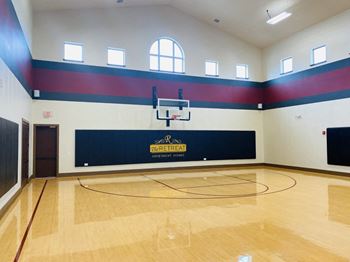 Indoor Basketball Court at The Retreat Apartment Homes, North Dakota, 58801